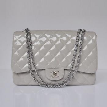 Chanel  Flap bags 47600 Grey Medium Ladies Bag