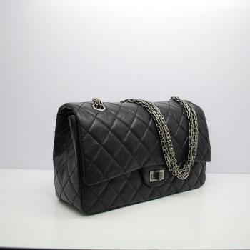 Replica Chanel 2.55 Reissue Flap 30173 Black Crocodile Small Bags