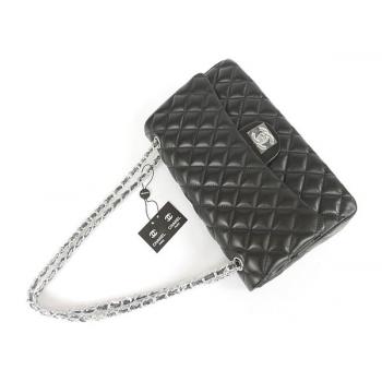 Chanel  Flap bags 1113 Black Lambskin Cross Body Bag