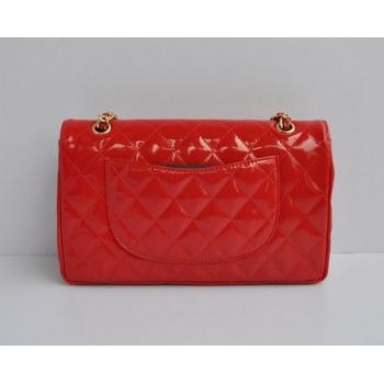 Chanel  Flap bags 1112 Red Enamel Ladies