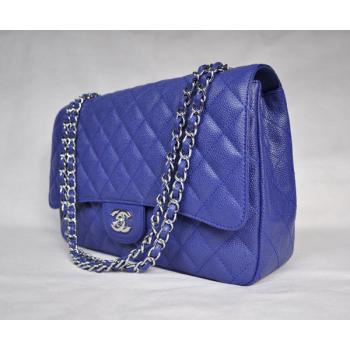 Chanel  Flap bags 28601 Blue Medium Ladies