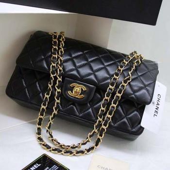 Cheap Chanel A1112 Black 2way Ladies