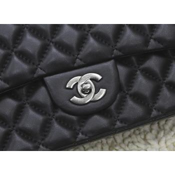 Chanel 1113 Black Lambskin Medium Bag