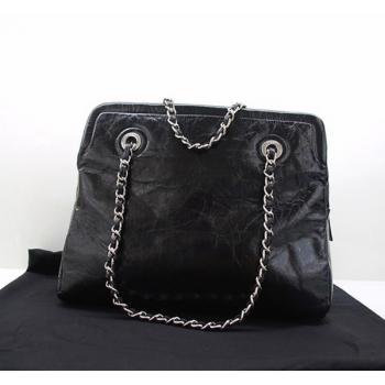 Chanel  bags 36084 Black Lambskin Cross Body Bag Replica