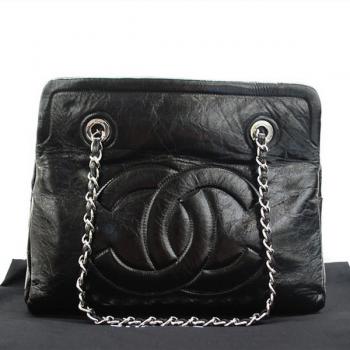 Chanel  bags 36084 Black Lambskin Cross Body Bag Replica