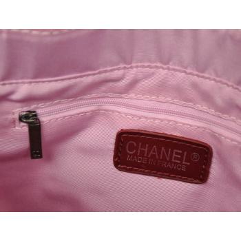 Chanel 2024 New Chanel 66939 Pink Canvas Cross Body Bag