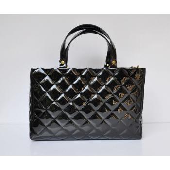 Replica Chanel 2024 New Chanel 66818 Black Enamel Ladies Handbags