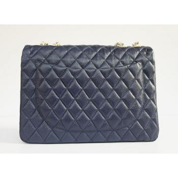 Chanel  Flap bags 1114 Blue Medium Ladies Bags Replica