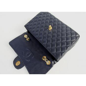 Chanel  Flap bags 1114 Blue Medium Ladies Bags Replica