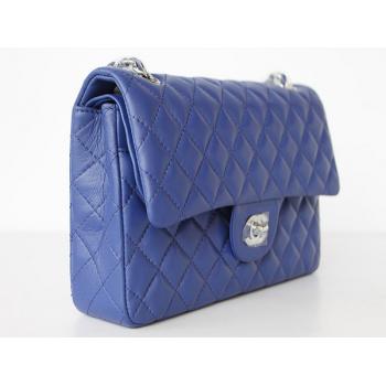 Chanel  Flap bags 01112 Blue Small Cross Body Bag