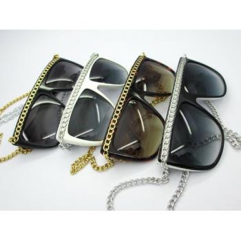 Chanel Ladies Oval Sunglass Replica HM10062