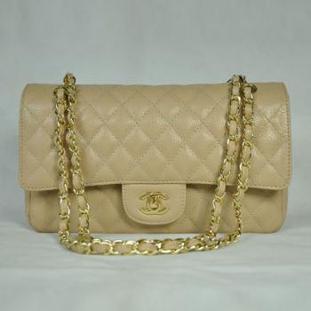 Chanel  Flap bags 1112 Apricot Cow Leather Ladies