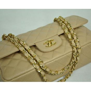 Chanel  Flap bags 1112 Apricot Cow Leather Ladies