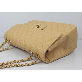 Cheap Chanel  Flap bags 1114 Apricot Lambskin Medium Bag