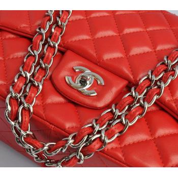 Cheap Chanel  Flap bags 28600 Red Cross Body Bag Ladies