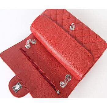 Chanel  Flap bags 01112 Red Cross Body Bag Ladies