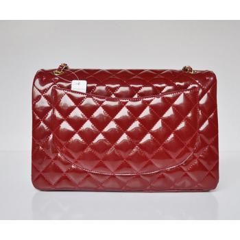 Chanel  Flap bags 47600 Red Enamel HandBags