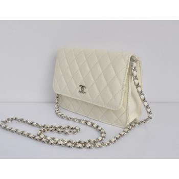 Replica Chanel Mini bags 33814 Beige Lambskin Ladies Bags