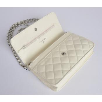 Replica Chanel Mini bags 33814 Beige Lambskin Ladies Bags