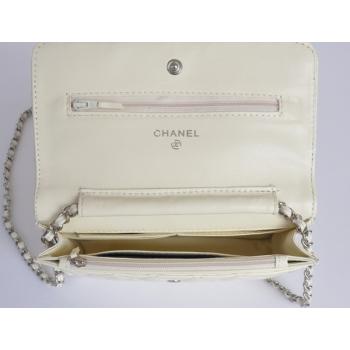 Replica Chanel Mini bags 33814 Beige Lambskin Ladies Bags