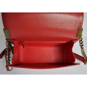 Chanel Boy Chanel bags 66713 Red Small Cross Body Bag Replica