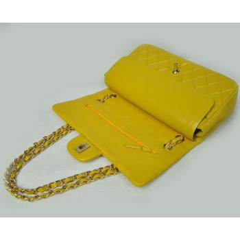 Chanel  Flap bags 1112 Yellow Cross Body Bag Ladies Replica