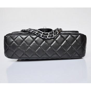 Chanel  Flap bags 1112 Black Lambskin Small Handbag