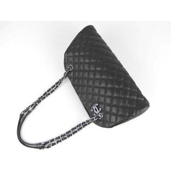 Chanel Bowling Bags 49854 Black Medium Cross Body Bag