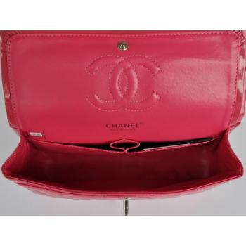 Replica Chanel  Flap bags 1112 Pink Enamel Cross Body Bag