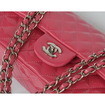 Replica Chanel  Flap bags 1112 Pink Enamel Cross Body Bag