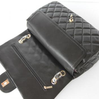 Chanel  Flap bags 47274 Black Medium Ladies Bag