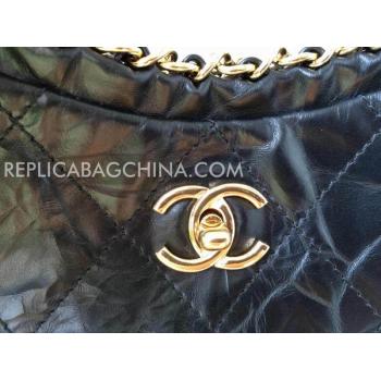 Chanel Black Calfskin Handbag