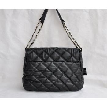 Cheap Chanel Bubble Bags 36012 Black Lambskin Large Bag