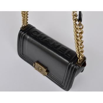 Chanel Boy Chanel bags 66713 Black Lambskin Ladies