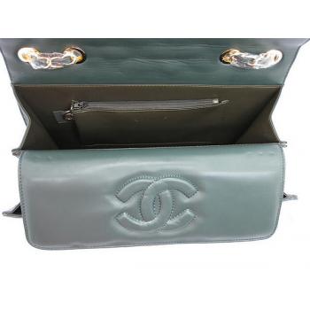 Chanel  Flap bags 48220 Green Medium Ladies Bag