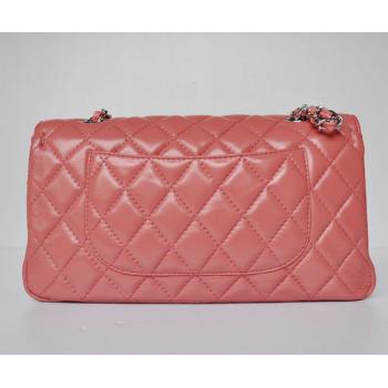 Cheap Chanel  Flap bags 1113 Pink Lambskin Cross Body Bag