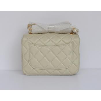 Chanel  Flap bags 1115 White Lambskin Ladies