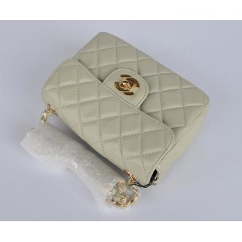 Chanel  Flap bags 1115 White Lambskin Ladies