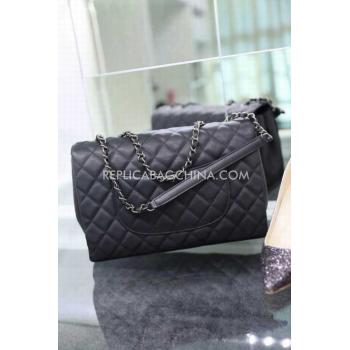 Chanel Paris Dallas Black Calfskin Handbag Replica