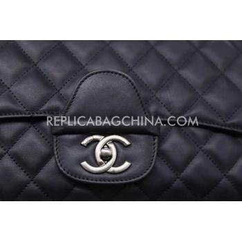 Chanel Paris Dallas Black Calfskin Handbag Replica