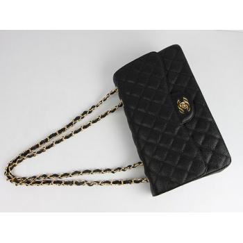 Replica Chanel  Flap bags 1113 Black Medium Cross Body Bag