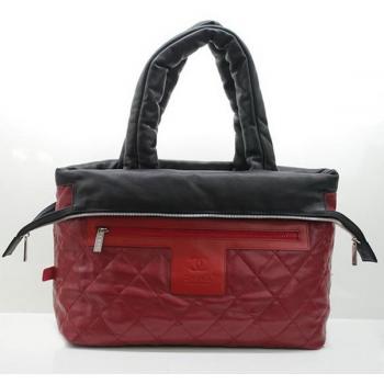 Chanel Coco bags 36046 Red Lambskin Ladies Bags