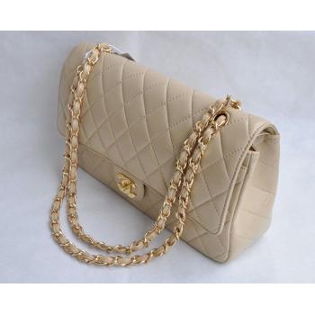 Chanel  Flap bags 1113 Apricot Lambskin Ladies