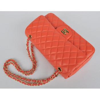 Cheap Chanel  Flap bags 1112 Orange Small Cross Body Bag