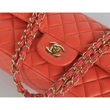 Cheap Chanel  Flap bags 1112 Orange Small Cross Body Bag