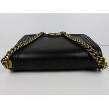 Replica Cheap Chanel Boy Chanel bags 66714 Black 2way Ladies