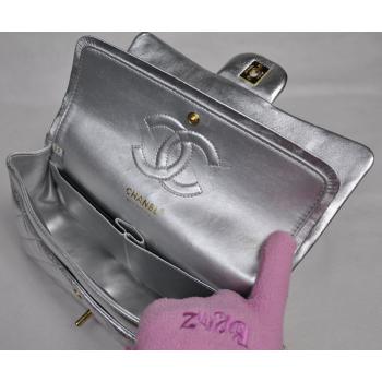 Chanel  Flap bags 1112 Silver Cross Body Bag Ladies Replica