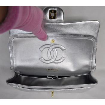 Chanel  Flap bags 1112 Silver Cross Body Bag Ladies Replica