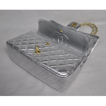 Chanel  Flap bags 1112 Silver Cross Body Bag Ladies Replica