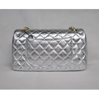 Chanel  Flap bags 1112 Silver Cross Body Bag Ladies Replica